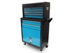 Veiling -  2 in 1 Werkplaatswagen / Gereedschapswagen - Blau, Doe-het-zelf en Verbouw, Gereedschapskisten, Gebruikt