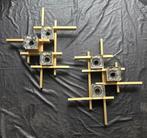 Sciolari Roma - Wandkandelaar (2) - Cubic - gechromateerd