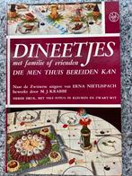 Dineetjes met familie of vrienden, Boeken, Kookboeken, Nieuw, Erna Nietlispach en M.J. Krabbe, Europa, Tapas, Hapjes en Dim Sum