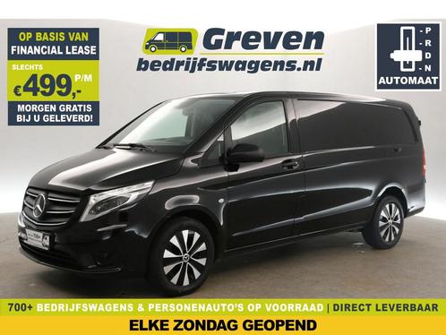 Mercedes-Benz Vito 119 CDI Lang 191PK AUT Clima Cam €499pm, Auto's, Bestelauto's, Automaat, Diesel, Zwart, Mercedes-Benz, Verzenden