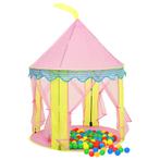 Kinderspeeltent 100x100x127 cm roze (Speelhuizen, Speelgoed), Nieuw, Verzenden