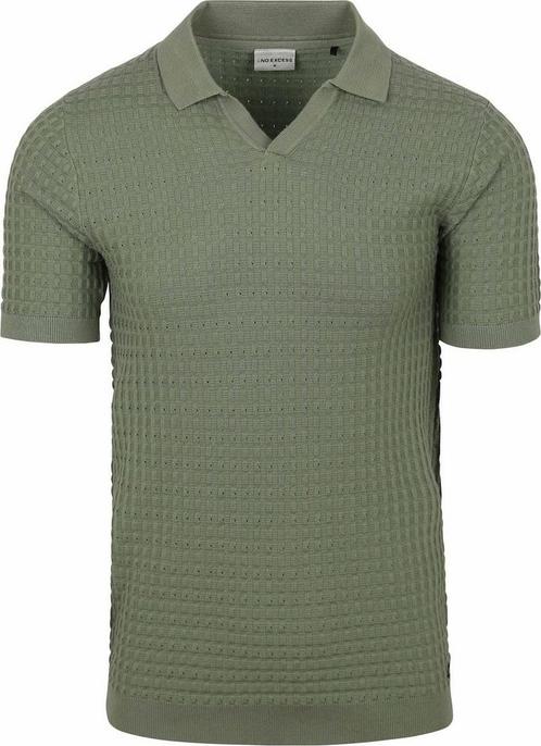 No Excess Poloshirt Groen maat 3XL Heren, Kleding | Heren, Polo's, Groen, Nieuw, Overige maten, Verzenden