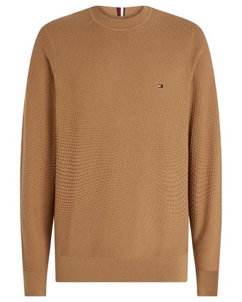 -70% Tommy Hilfiger  Tommy Hilfiger Menswear trui ronde hals, Kleding | Heren, Truien en Vesten, Bruin, Nieuw, Verzenden