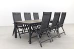 Hartman Roma/Kings tuinset antraciet - 220x100 cm., Verzenden, Nieuw, Overige materialen, Tuinset