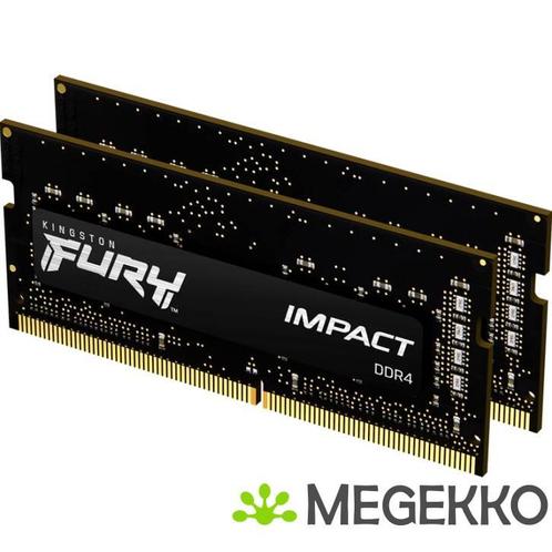 Kingston DDR4 SODIMM Fury Impact 2x16GB 3200, Computers en Software, RAM geheugen, Nieuw, Verzenden
