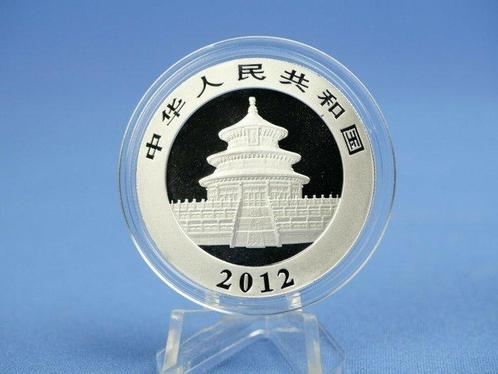 China. 10 Yuan 2012 Panda - Gold gilded - 1 Oz (Zonder, Postzegels en Munten, Munten | Europa | Niet-Euromunten