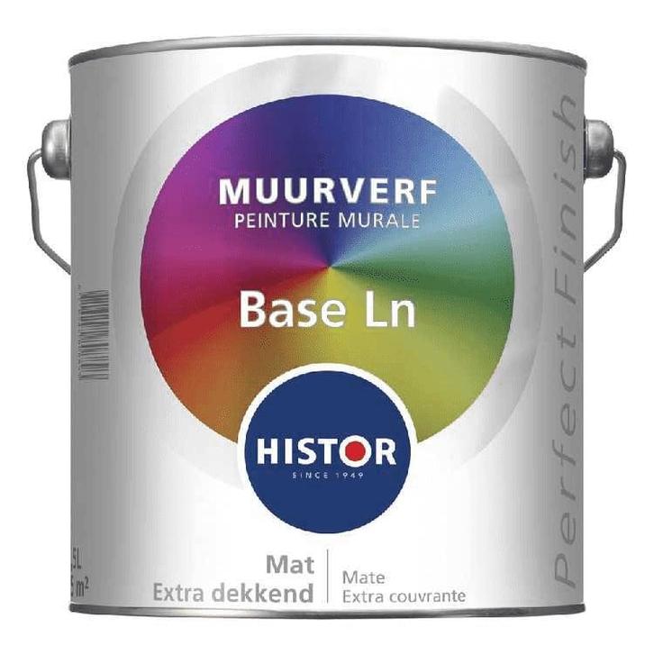 Histor Perfect Finish Structuurverf Muurverf Mat FIJNE KO..., Doe-het-zelf en Verbouw, Verf, Beits en Lak, Verf, Overige kleuren