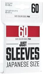 Just Sleeves - Japanese Size Red | GameGenic - Trading cards, Hobby en Vrije tijd, Verzamelkaartspellen | Overige, Verzenden, Nieuw