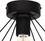 EGLO Tarbes Plafondlamp - E27 - Ø 32,5 cm - Zwart Tweede, Verzenden, Nieuw