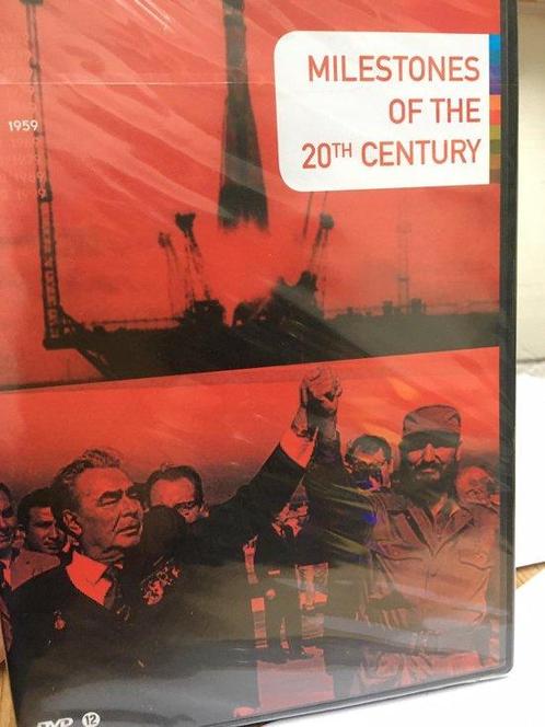 Milestones of the 20th century 1950-1959 (dvd tweedehands, Cd's en Dvd's, Dvd's | Actie, Zo goed als nieuw, Ophalen of Verzenden