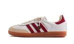 Adidas Samba OG Sporty & Rich White Core Burgundy - 36, Wit, Nieuw, Sneakers of Gympen, Verzenden