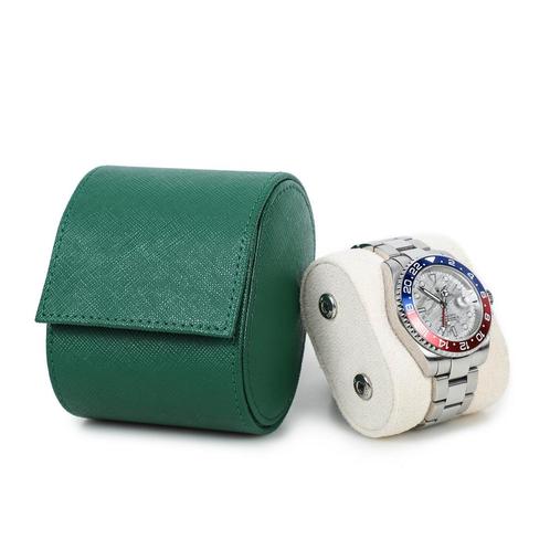 Timezone - Leren Watchroll voor 1 Horloge - Horloge Reisetui, Sieraden, Tassen en Uiterlijk, Horloges | Antiek, Verzenden