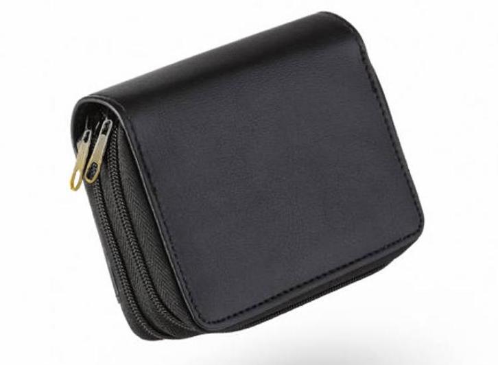 FEDEC Safe wallet portemonnee - Voor 24 pasjes - Zwart, Sieraden, Tassen en Uiterlijk, Portemonnees, Nieuw, Verzenden