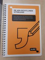 De APA-richtlijnen uitgelegd 9789072482181 Arjan Doolaar, Verzenden, Zo goed als nieuw, Arjan Doolaar