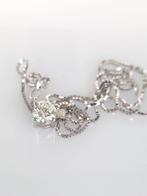 Ketting met hanger Witgoud Diamant