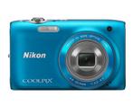 Nikon Coolpix S3100 Digitale Compact Camera - Blauw, Verzenden, Zo goed als nieuw