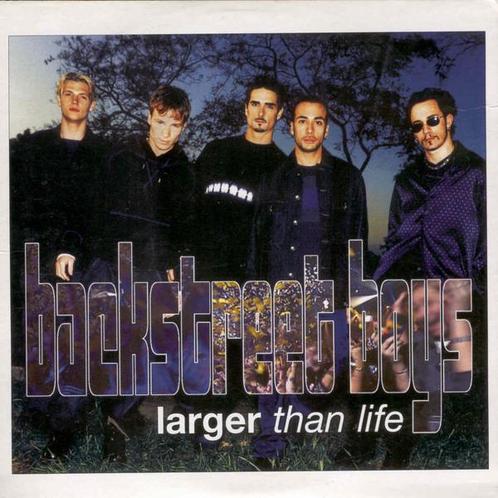 cd single card - Backstreet Boys - Larger Than Life, Cd's en Dvd's, Cd Singles, Zo goed als nieuw, Verzenden