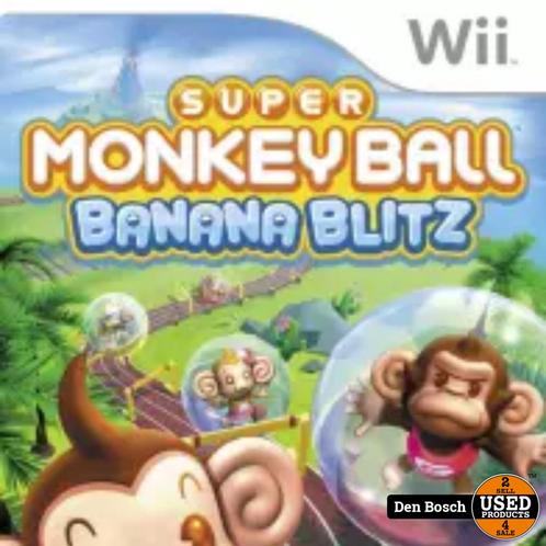 Super Monkey Ball Banana Blitz - Wii Game, Spelcomputers en Games, Games | Nintendo Wii, Zo goed als nieuw, Verzenden