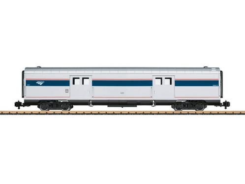 LGB 31201 Amtrak Gepäckwagen, Metallrader (grootspoor), Hobby en Vrije tijd, Modeltreinen | Overige schalen, Overige typen, Nieuw