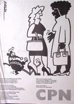 Poster van het CPN tegen discriminatie (lijst optie), Verzenden, Nieuw, Overige onderwerpen, Met lijst
