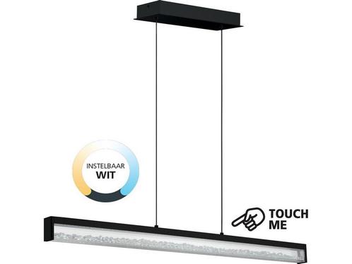 EGLO Cardito 1 Hanglamp - LED - 100 cm - Zwart - Kristallen, Huis en Inrichting, Woonaccessoires | Overige, Zo goed als nieuw