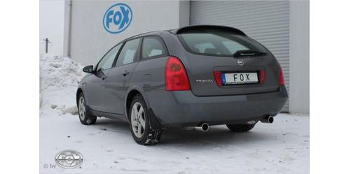 FOX Nissan Primera P12 Traveller achterdemper uitgang rechts, Auto-onderdelen, Uitlaatsystemen, Nieuw, Verzenden