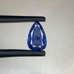 1 pcs Blauw Saffier - 1.75 ct - Gemological Institute of, Nieuw