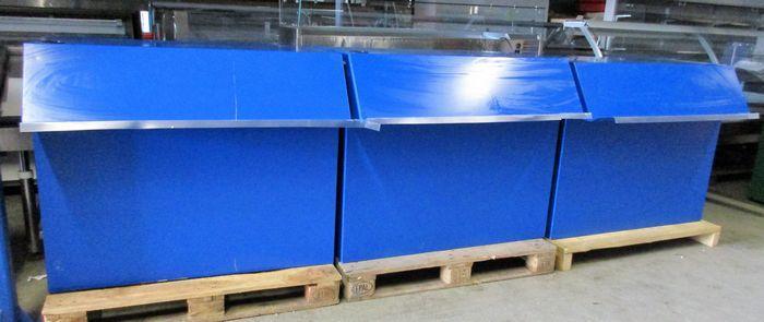 Balie, Verkoopbalie, B120 x 75 x H100cm, Staal, Zakelijke goederen, Kantoor en Winkelinrichting | Kantoormeubilair en Inrichting