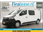 Opel Vivaro 1.6 CDTI L2H1 DC 6 Pers Airco Cruise LED €252pm, Wit, Nieuw, Lease, Opel