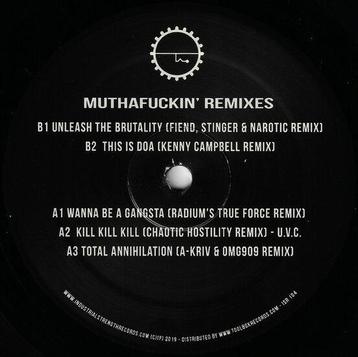 DISCIPLES OF ANNIHILATION - MUTHAFUCKIN REMIXES (12) beschikbaar voor biedingen