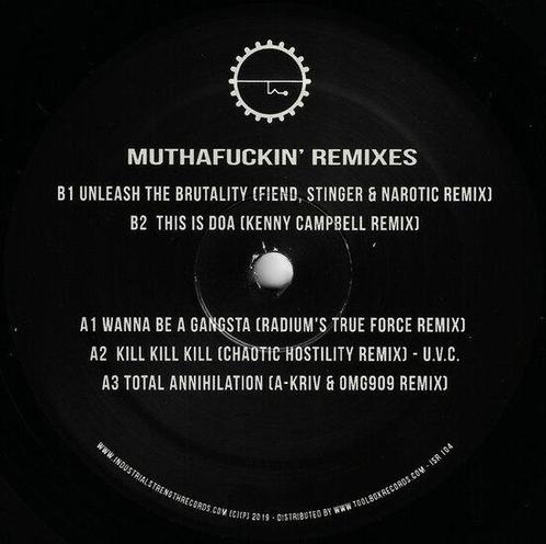 DISCIPLES OF ANNIHILATION - MUTHAFUCKIN REMIXES (12), Cd's en Dvd's, Vinyl | Dance en House, Verzenden