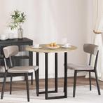 vidaXL Tafelblad Sonoma eiken 80 x 80 x 1,5 cm Bewerkt hout, Huis en Inrichting, Tafels | Eettafels, Verzenden, Nieuw