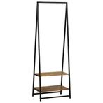 vidaXL Kledingrek 60x45x180 cm van Massief Acaciahout, Huis en Inrichting, Verzenden, Nieuw