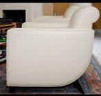 Alfred Porteneuve - Fauteuil (2) - Leder, Palissander, Antiek en Kunst, Antiek | Meubels | Stoelen en Banken