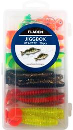 Fladen Ribbed shad jigs in tackle box 100mm, 20pcs, Watersport en Boten, Verzenden, Nieuw, Overige typen