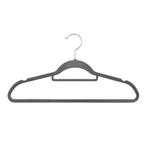 Fluwelen Kleerhangers / Kledinghanger - 50 Stuks - Grijs - A, Kleding | Dames, Verzenden, Nieuw