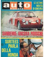 1968 AUTO ITALIANA MAGAZINE 12 ITALIAANS, Nieuw, Author