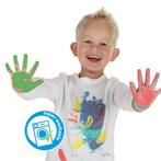 SES Vingerverf trendy 4 kleuren x145ml (Creatief speelgoed), Verzenden, Nieuw, Knutselen