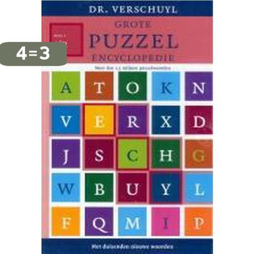 Grote puzzelencyclopedie set 9789021541211 Verschuyl, Boeken, Hobby en Vrije tijd, Gelezen, Verzenden