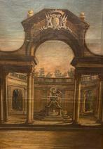 Scuola italiana (XVIII) - Capriccio architettonico [cm