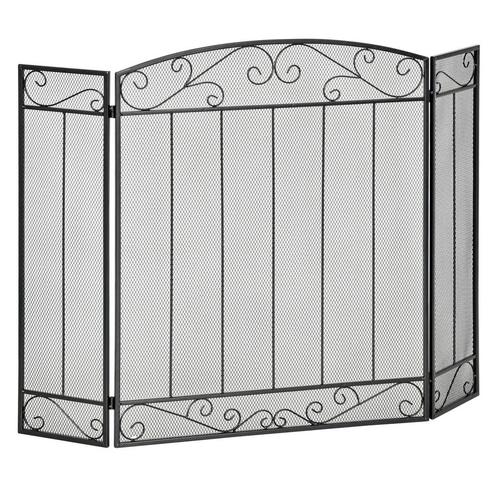 TRUUSK Haardveiligheidshek, Vouwbaar Haardscherm Met 3 Panel, Huis en Inrichting, Haarden, Nieuw, Verzenden