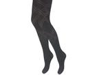 Panty - Ruit/Zigzag - Zwart, Kleding | Dames, Verzenden, Nieuw
