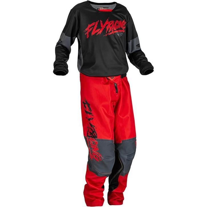 Kinder Crosskleding Set Fly Racing Kinetic Fluo Geel / Blauw, Motoren, Kleding | Motorkleding, Motorcrosskleding, Kinderen, Nieuw met kaartje