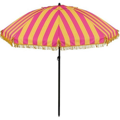 Edelman Osborn parasol geel - Ø220 x 238 cm, Tuin en Terras, Partytenten, Verzenden