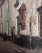 Gaston Haustraete (1878-1949) - Brussels street, Antiek en Kunst, Kunst | Schilderijen | Klassiek