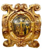 Wapen met symbolen van de passie van Jezus Christus - 23 cm