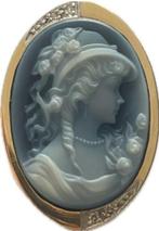 Zonder minimumprijs - Cameo - 14 karaat Geel goud