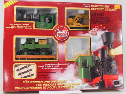 LGB 70402 Güterzug-Starter Set, Sound, 230 V (grootspoor), Hobby en Vrije tijd, Modeltreinen | Overige schalen, Overige typen