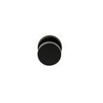 Voordeurknop Piano 50mm. - puurzwart, Doe-het-zelf en Verbouw, Hang- en Sluitwerk, Verzenden, Nieuw