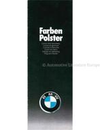 1976 BMW PROGRAMMA KLEUREN EN BEKLEDING BROCHURE, Nieuw, BMW, Author